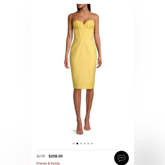 Lavish Alice Yellow Dress - Picture 2 of 3